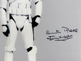 Quentin Pierre Autographed Full Body 11x14 Photo w/ Stormtrooper - JSA Auth *Blk