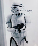 Chris Bunn Autographed Movie Still 16x20 Photo w/ Stormtrooper - JSA Auth *Black