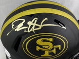 Deion Sanders Signed SF 49ers Eclipse Speed Mini Helmet - Beckett W Auth *Gold