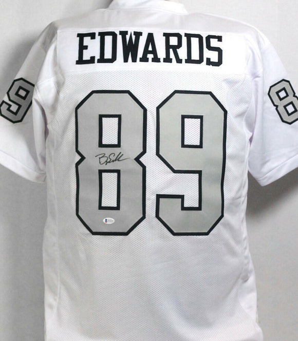 Bryan Edwards Autographed Color Rush Pro Style Jersey - Beckett W Auth *8