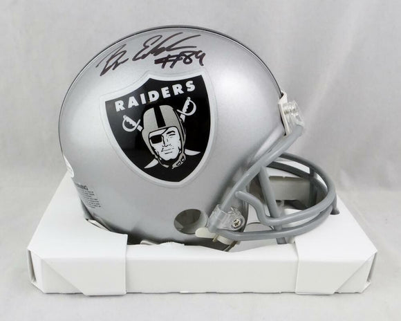 Bryan Edwards Autographed Las Vegas Raiders Mini Helmet- Beckett W Auth *Black