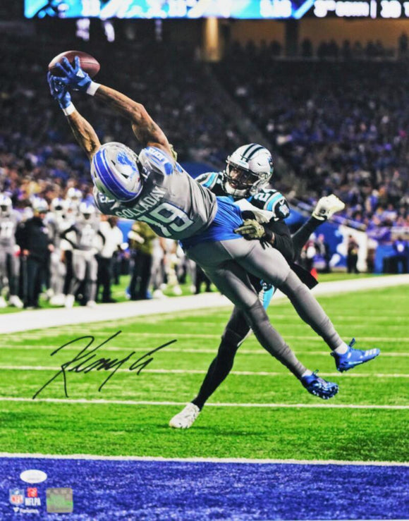 Kenny Golladay Signed Detroit Lions 16x20 TD Catch FP Photo - JSA W Auth *Black