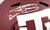 Johnny Manziel Autographed Texas A&M Aggies F/S Speed Helmet - JSA W