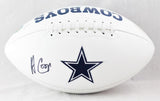 Amari Cooper Autographed Dallas Cowboys Logo Football - JSA W Auth *Black