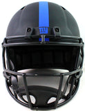 Michael Strahan Signed New York Giants F/S Eclipse Speed Helmet - Beckett W Auth