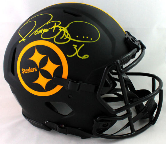 Jerome Bettis Signed Steelers F/S Eclipse Speed Authentic Helmet- Beckett W Auth