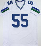 Brian Bosworth Autographed White Pro Style Jersey - Beckett W Auth *LM5