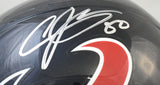 Andre Johnson Autographed Houston Texans F/S Helmet - JSA W *Silver