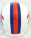 O.J. Simpson Autographed Buffalo Bills F/S Helmet w/HOF - JSA W
