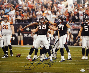 Brooks Reed Autographed Houston Texans 16x20 Celebrating Photo- JSA W Auth