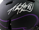 Adrian Peterson Signed Minn. Vikings F/S Eclipse Authentic Helmet-Beckett W Auth