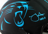 Robby Anderson Autographed Panthers F/S Eclipse Authentic Helmet- Beckett W Auth