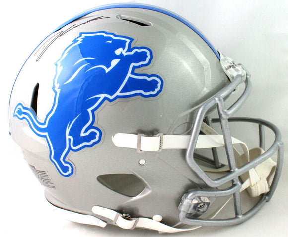 D'Andre Swift Signed Detroit Lions F/S Speed Authentic Helmet - Fanatics Auth