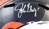 John Elway Autographed Denver Broncos F/S Speed Helmet - Beckett W Hologram