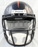 John Elway Autographed Denver Broncos F/S Speed Helmet - Beckett W Hologram