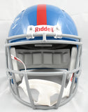 DK Metcalf Autographed Ole Miss Rebels F/S Speed Helmet - Beckett W