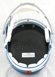 DK Metcalf Autographed Ole Miss Rebels F/S Speed Helmet - Beckett W