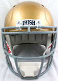 Chase Claypool Autographed Notre Dame F/S Speed Helmet - Beckett W Auth *Black