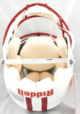 T.J. Watt Autographed Wisconsin F/S Speed Authentic Helmet - Beckett W
