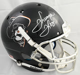 Thurman Thomas Autographed Oklahoma State F/S Schutt Helmet - JSA W