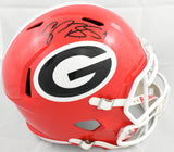 Champ Bailey Autographed Georgia Bulldogs F/S Speed Helmet - Beckett W