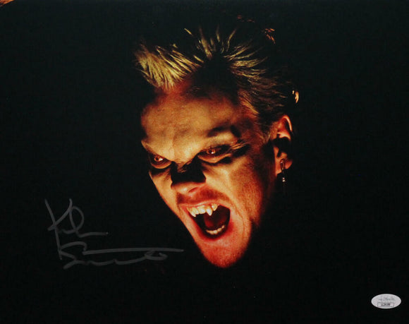 Kiefer Sutherland Signed 11x14 The Lost Boys Close Up Photo - JSA Auth *Silver L