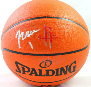 John Wall Autographed NBA Spalding Basketball w/ Rockets Logo - Beckett Witness