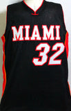 Shaquille O'Neal Autographed Black Miami Jersey - Beckett Authentication *2