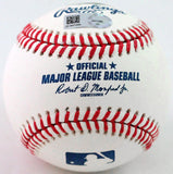 Steve Pearce Autographed Rawlings OML Baseball- Fanatics Authenticated