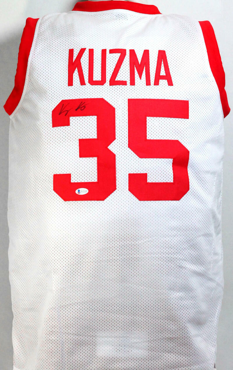 Kyle fashion kuzma white jersey