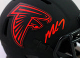 Michael Vick Autographed Falcons Eclipse Speed Mini Helmet - JSA W *Front