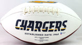 Shawne Merriman Autographed San Diego Chargers Logo - Beckett W Authentication