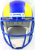 Cam Akers Autographed Los Angeles Rams F/S 2020 Speed Helmet- Beckett W *Yellow