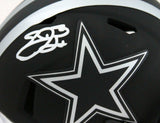 Emmitt Smith Autographed Cowboys Eclipse Speed Mini Helmet- Beckett W Hologram