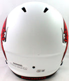 Warren Sapp Signed Buccaneers F/S Lunar Speed Helmet w/HOF- Beckett W Holo *Red