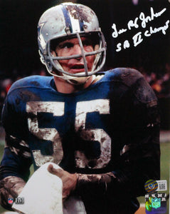 Lee Roy Jordan Autographed 8x10 Muddy Close Up HM Photo w SBVI- Beckett W* White