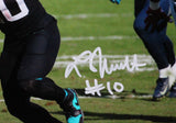 Laviska Shenault Autographed Jaguars Defense 8x10 HM Photo- Beckett W *White