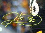 Hines Ward Signed Arms Up Celebrating Photo 16x20 HM Photo- Beckett W *Yellow