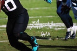 Laviska Shenault Autographed Jaguars Defense 16x20 HM Photo- Beckett W *White