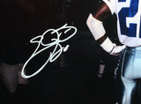 Emmitt Smith Autographed Cowboys Back Tunnel 16x20 HM Photo-Beckett W Holo*White