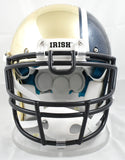 Chase Claypool Signed Notre Dame F/S Chrome Schutt Authentic Helmet Beckett W