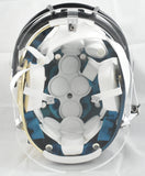 Chase Claypool Signed Notre Dame F/S Chrome Schutt Authentic Helmet Beckett W