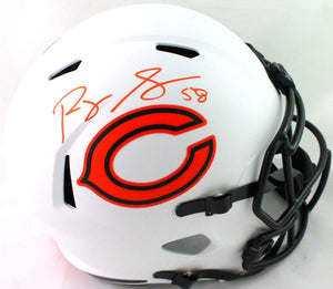 roquan smith helmet Signed Baltimore Ravens Speed Authentic Slate This helmet has been personally hand Roquan Smith Autographed Chicago Bears