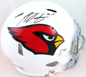 AJ Green Autographed Cardinals Speed Authentic F/S Helmet-Beckett W Hologram