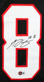 AJ Green Autographed Black College Style Jersey- Beckett W Hologram *Black