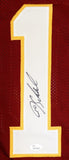 Jay Schroeder Autographed Maroon Pro Style Jersey- JSA W Authenticated