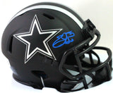 Emmitt Smith Autographed Dallas Cowboys Eclipse Speed Mini Helmet- Beckett W Aut