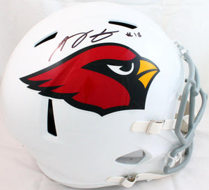 AJ Green Autographed Arizona Cardinals F/S Speed Helmet- Beckett W Hologram