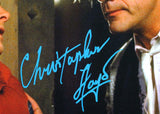 Christopher Lloyd/MJ Fox Signed Back to the Future 16x20 Close Photo- JSA W*Blue