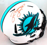 Jason Taylor Signed Miami Dolphins Authentic Lunar F/S Helmet- Beckett W *Orange